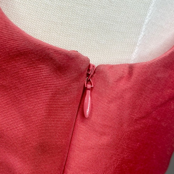 Kate Spade All That Glitters Mina Strawberry Bow Sheath Silk Dress - Picture 4 of 14